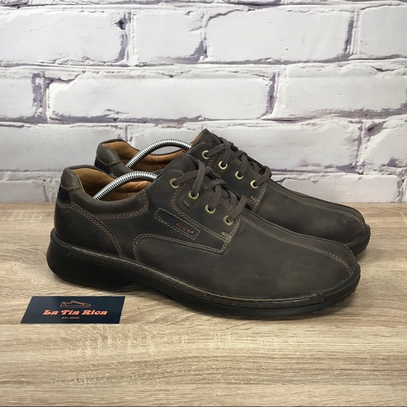 Ecco Other - Ecco Light Shock Point Leather Casual 44